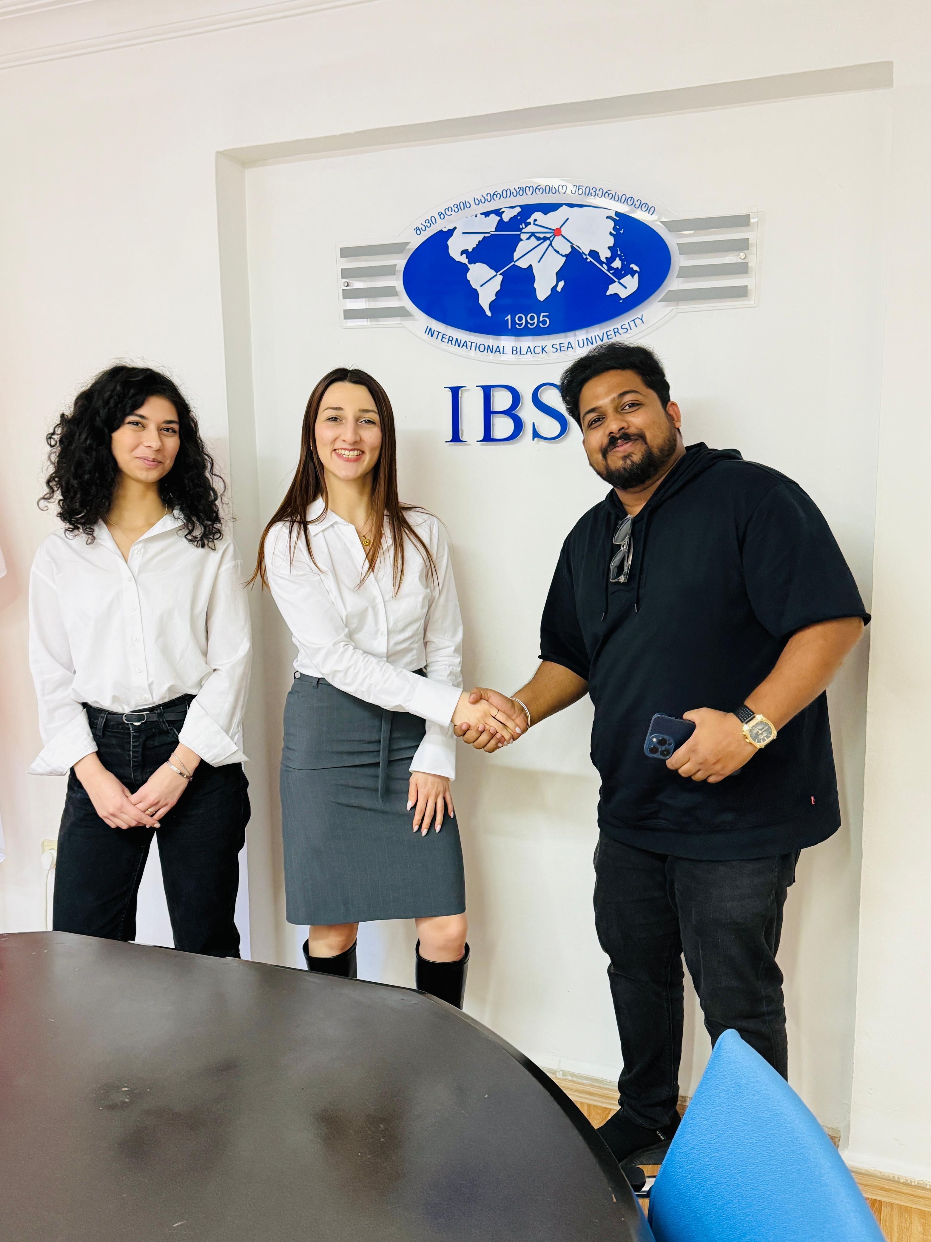 Partnership signing at International Black Sea University