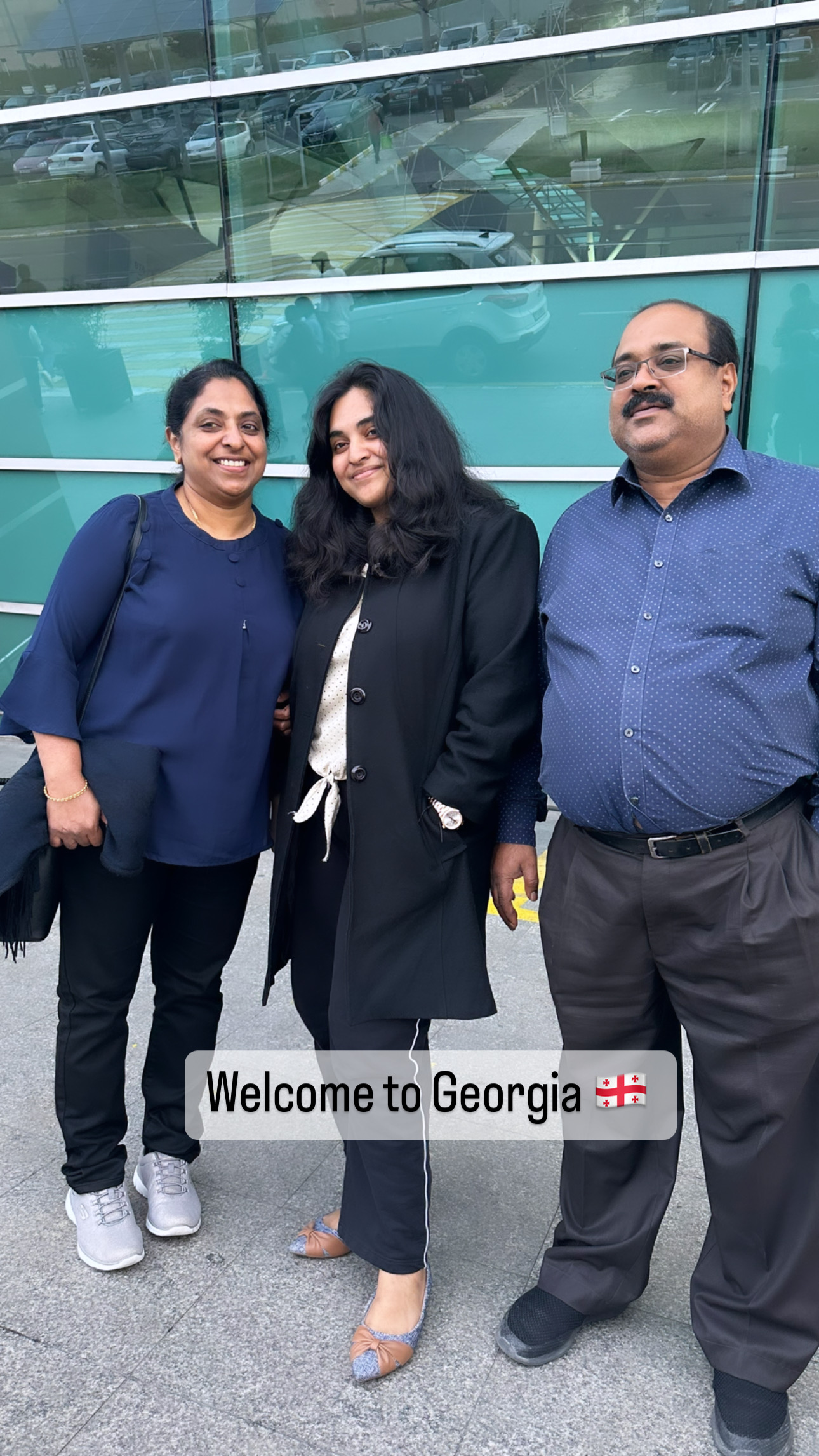 Touched down abroad — three friends, one journey