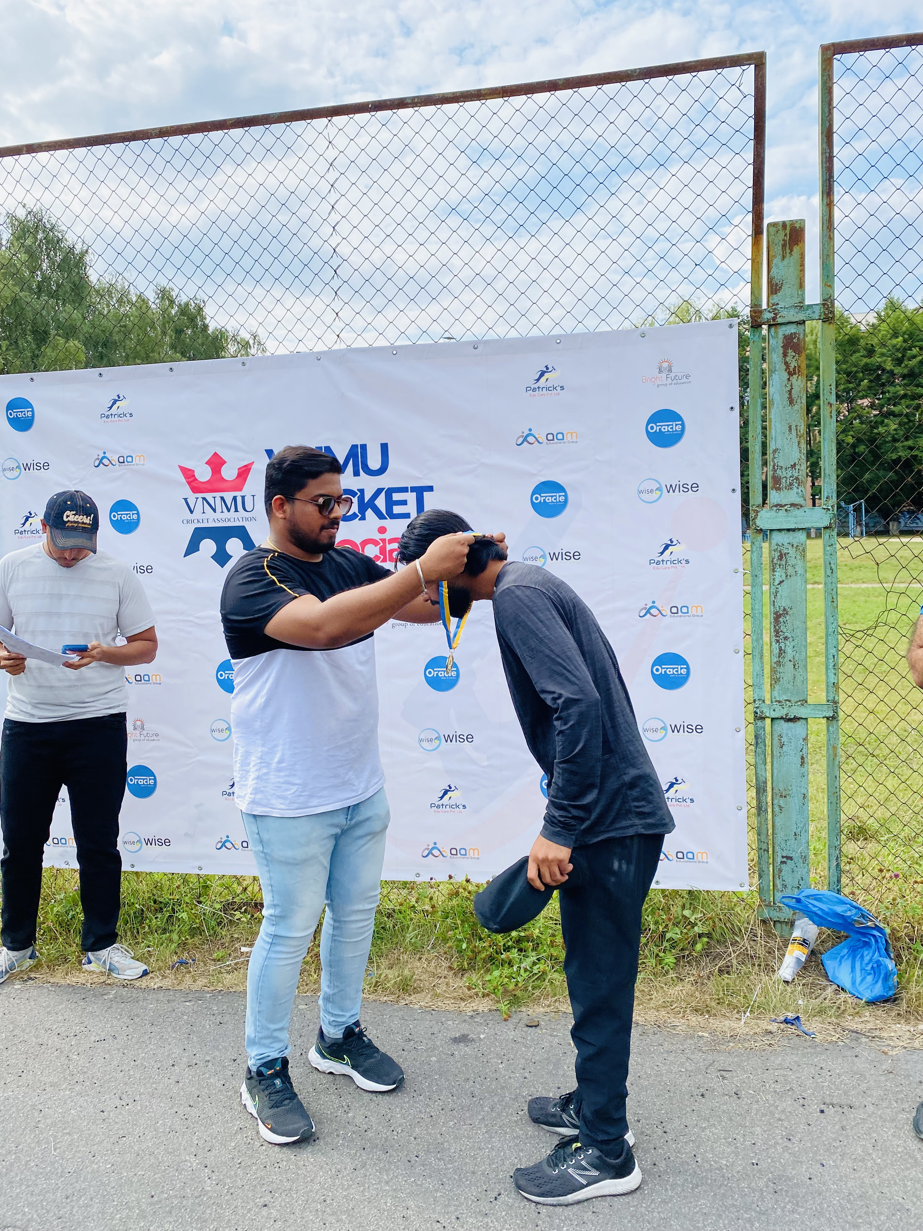 VNMU Cricket Association — proudly sponsored by Patrick's Edu Care