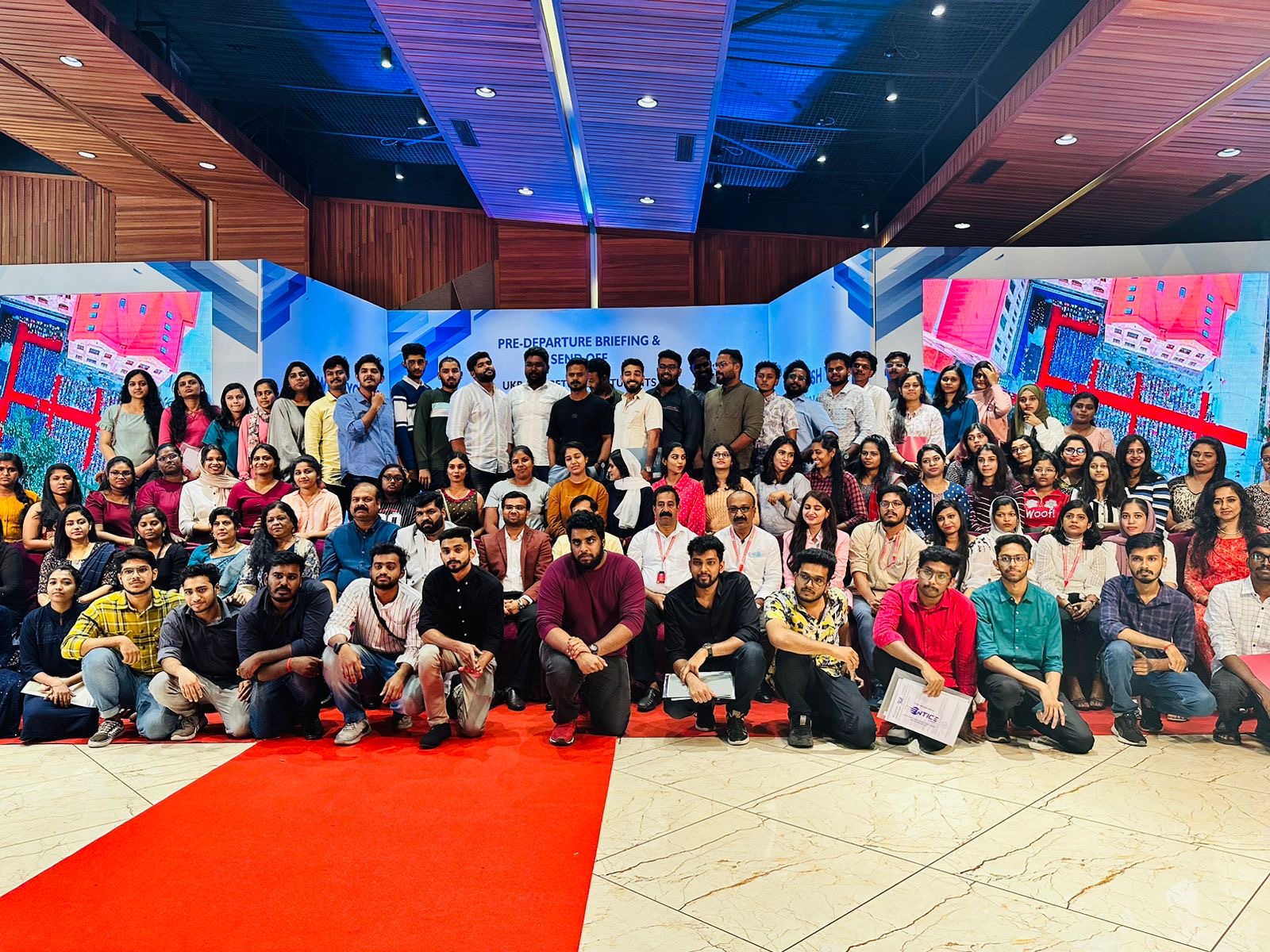 Pre-Departure Briefing & Send-Off 2022 — full house with our students