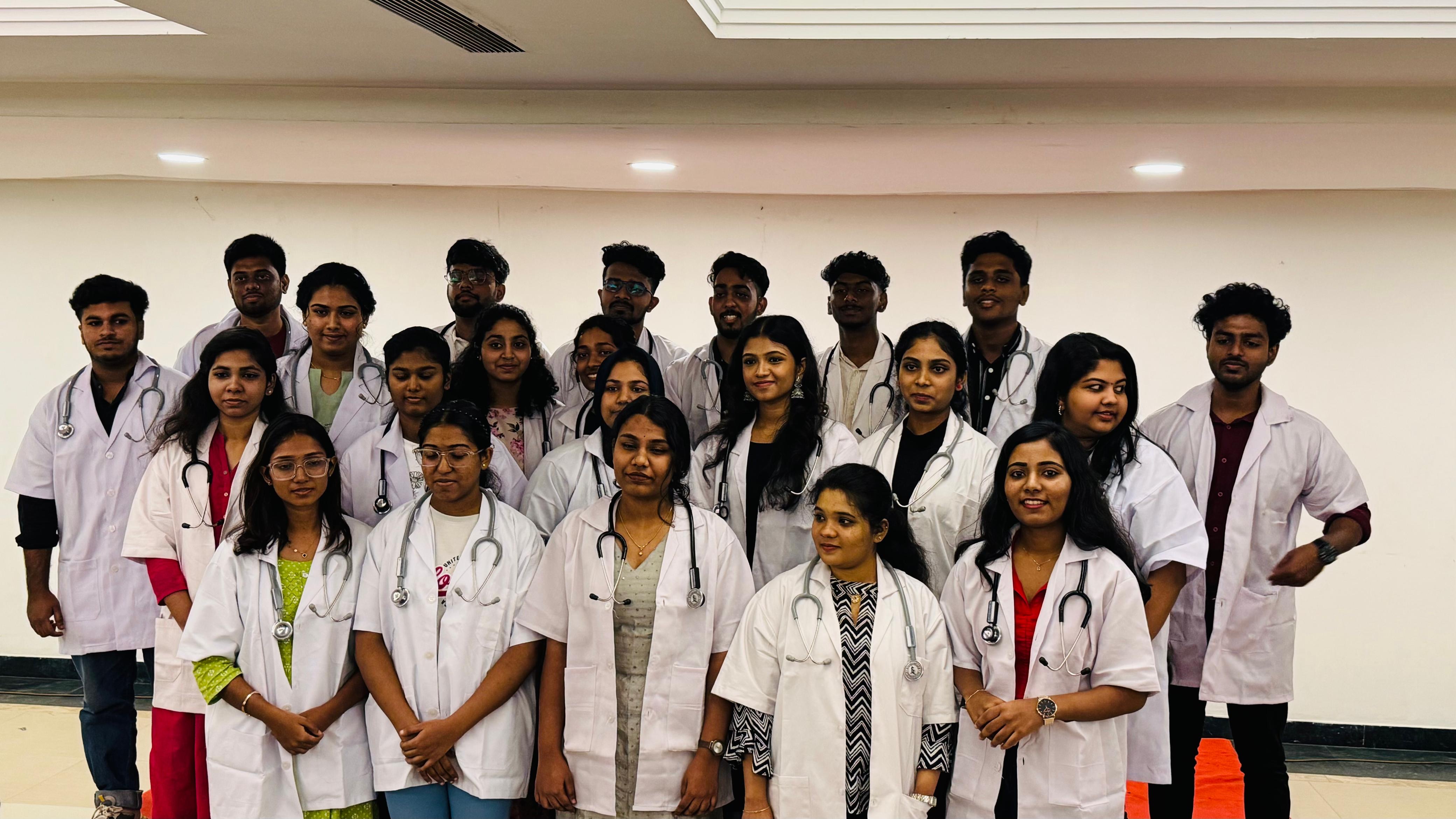 MBBS White Coat Ceremony 2025 — our future doctors, suited up