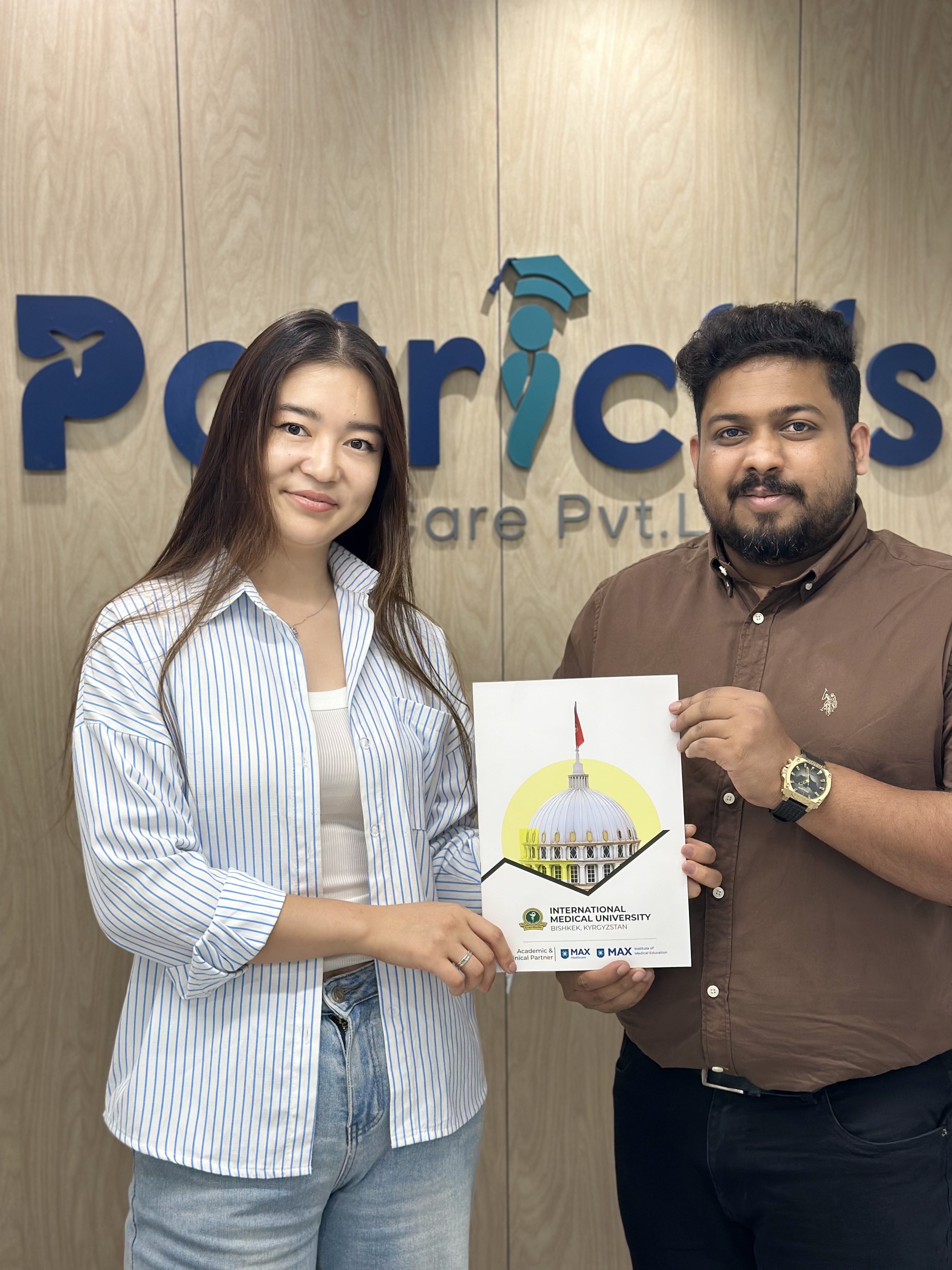 Dr. Takhmina at our Kochi office