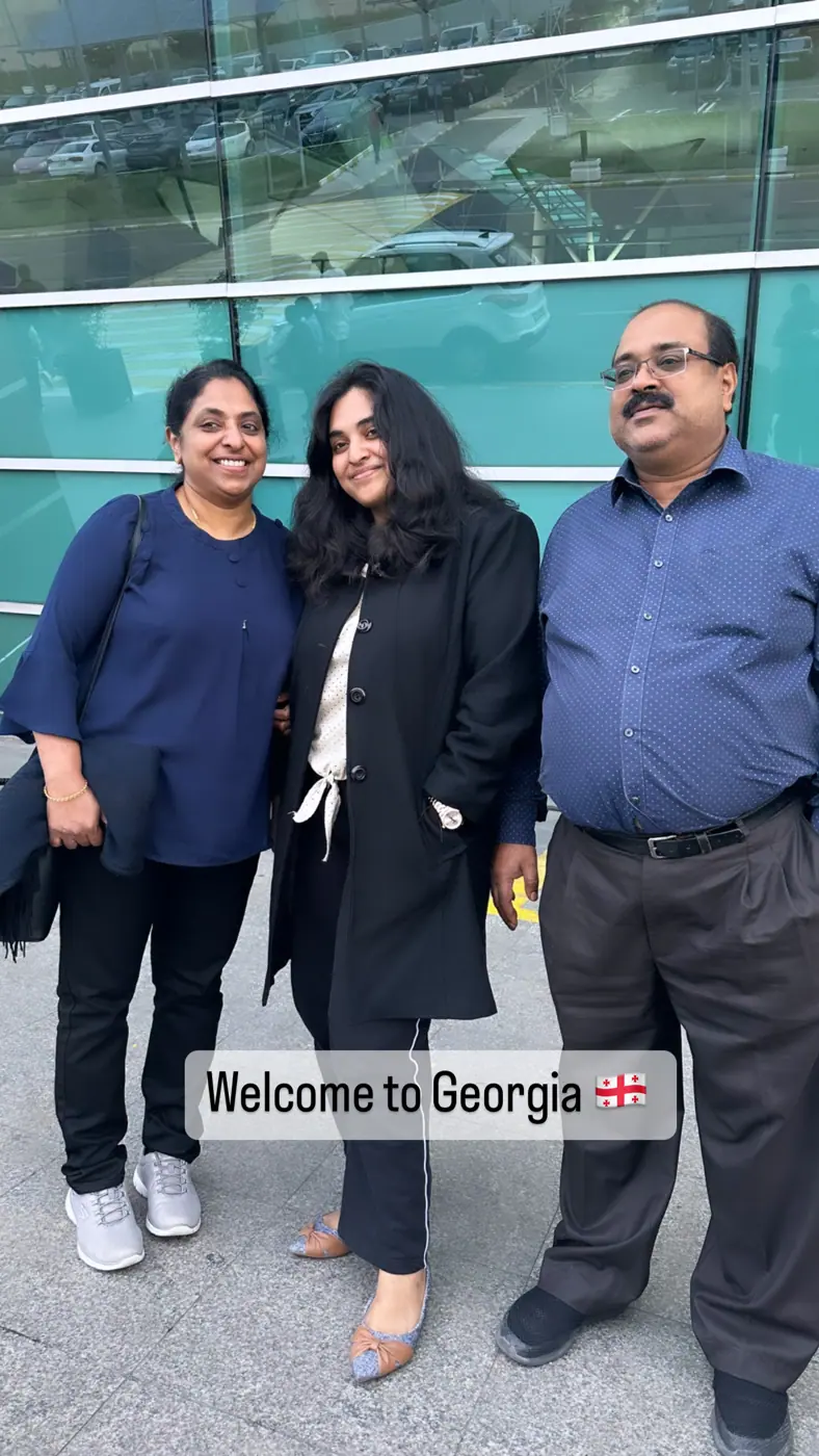 Touched down abroad — three friends, one journey