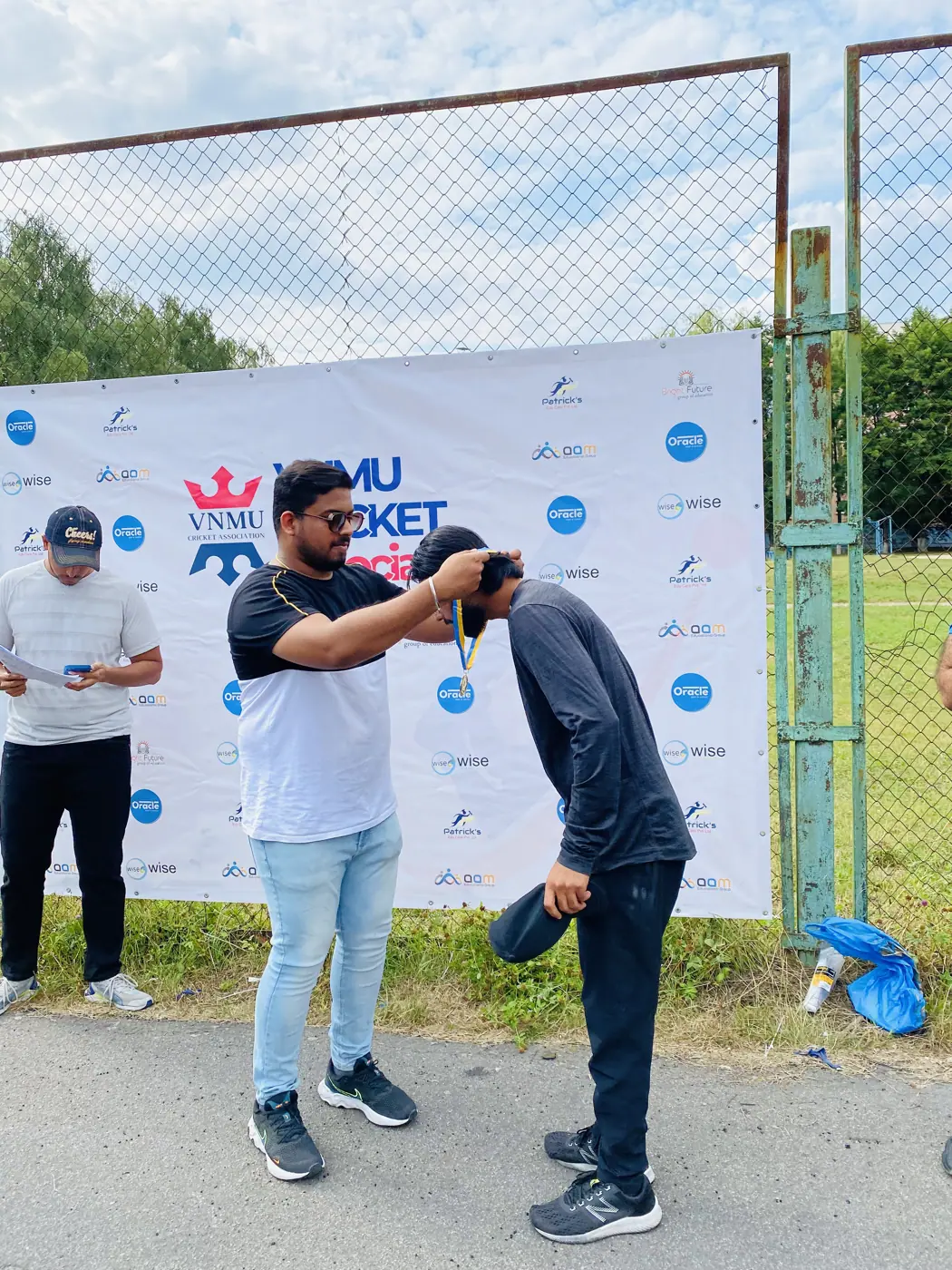VNMU Cricket Association — proudly sponsored by Patrick's Edu Care